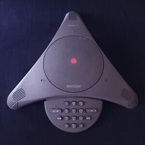 Conference Speaker Phone Polycom Soundstation 2201-00106-001 w/ NO Power Supply